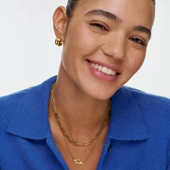 Belle Custom Name Necklace - Gold Vermeil