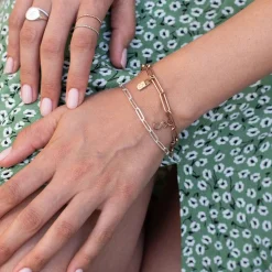 Big Paperclip Bracelet - Silver