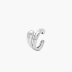 Billow Cuff Earring - Silver
