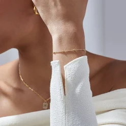 Bobble Chain Anklet/Bracelet - Gold Vermeil