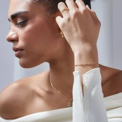 Bobble Chain Anklet/Bracelet - Gold Vermeil