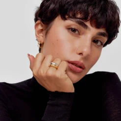 Celestial Curve Ring - Silver