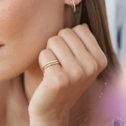 Darleen Diamond Ring - 14K Gold