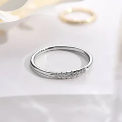 Darleen Diamond Ring - Silver