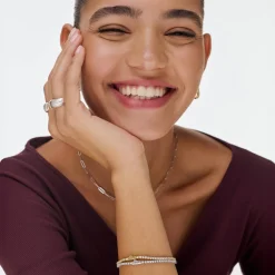 Engraved Moissanite Tennis Bracelet- Silver