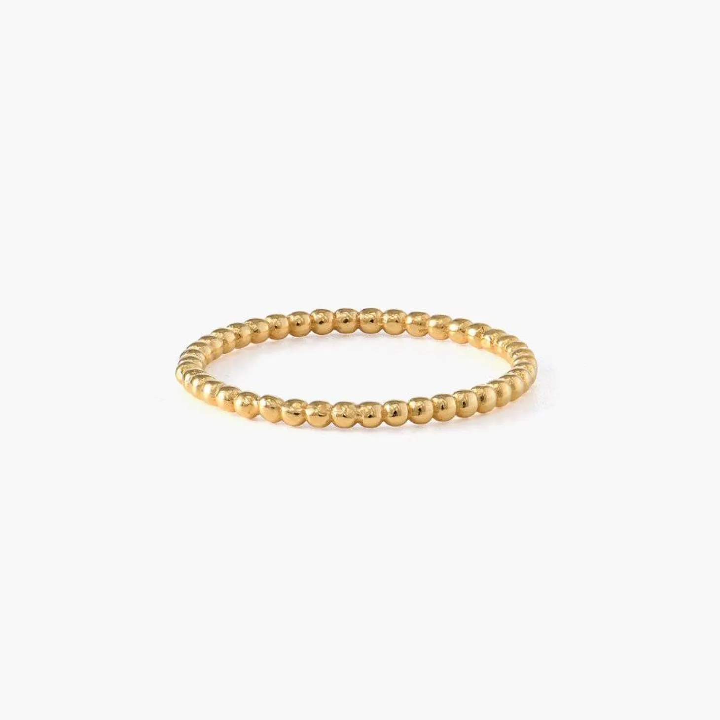Glisten Dot Ring - Gold Plated