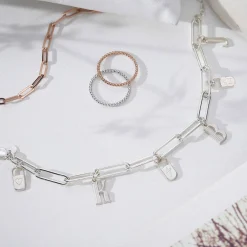 Glisten Dot Ring - Rose Gold Plated