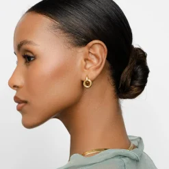 Interlace Earrings - Gold Vermeil