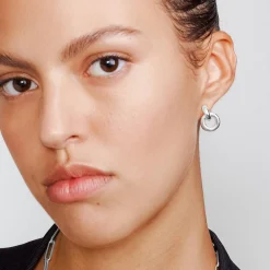 Interlace Earrings - Silver