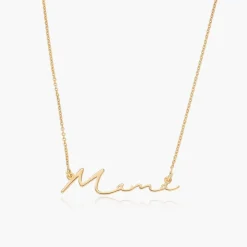 MAMA Signature Necklace - Gold Vermeil