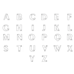 Mini Initial Choker Necklace - Gold Vermeil