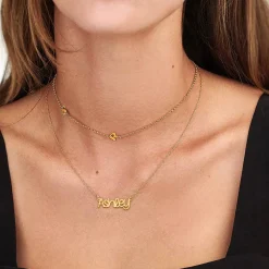 Pixie Name Necklace - Gold Vermeil