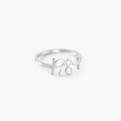 Pixie Name Ring - Silver