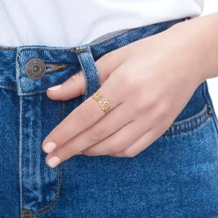 Pixie Name Ring - Vermeil