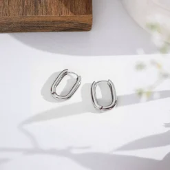 Play it By Ear Link Earrings - Silver