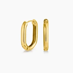 Play it By Ear Link Earrings - Gold Vermeil