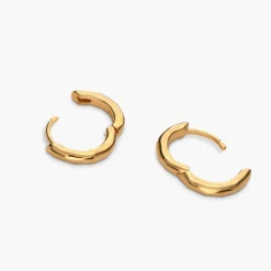 Small Classic Huggie - Gold Vermeil