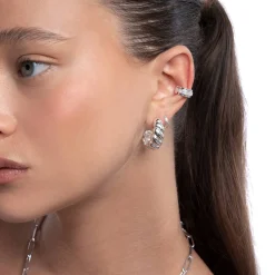 Small Classic Huggie - Silver