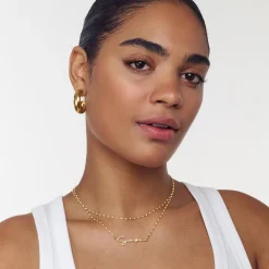 Soltale Butter Belle Name Necklace - Gold Vermeil