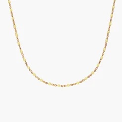 Soltale Butter Enamel Chain- Gold Vermeil