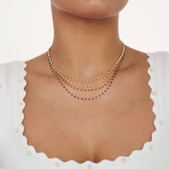 Soltale Butter Enamel Chain- Gold Vermeil