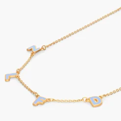 Sunrise Inez Initial Necklace - Gold Vermeil