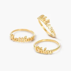 The One Name Ring - Gold Vermeil