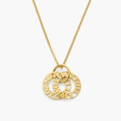 Tokens of Love Necklace - Gold Vermeil