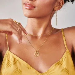 Tokens of Love Necklace - Gold Vermeil