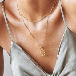 Tokens of Love Necklace - Gold Vermeil