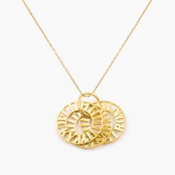 Tokens of Love Necklace - 14K Solid Gold