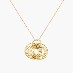 Tokens of Love Necklace - 14K Solid Gold