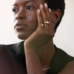 Tony Custom Initial Ring - Gold Vermeil